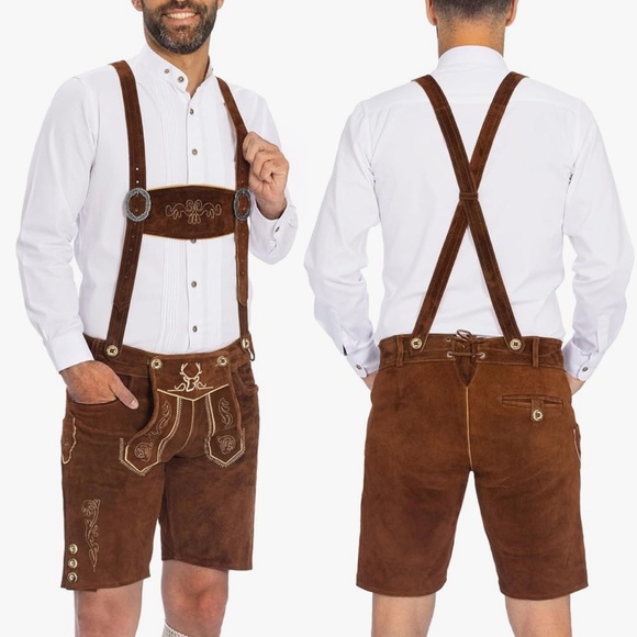 BAVARIA TRACHTEN authentic german Lederhosen - Picture 1 of 11